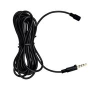 carotoe Micrófono externo de navegación para coche, micrófono de voz de 3,5 mm con cable de 3 metros para llamadas y tareas de entrada, recogida de voz en unidades de navegación y uso de unidad