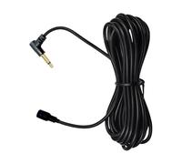 carotoe Micrófono externo de navegación para coche, micrófono de voz de 3,5 mm con cable de 3 metros para llamadas y tareas de entrada, recogida de voz en unidades de navegación y uso de unidad