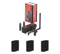 carotoe Motor calculador USB silencioso para estanque de peces con estructura de filtración mejorada y filtro oceanario