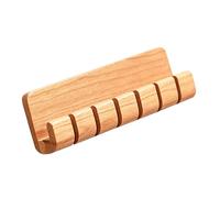 carotoe Organizador de cables de madera para montaje en pared, para equipos de video auditivo con diseño de múltiples ranuras, gestión de cine en casa
