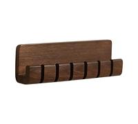 carotoe Organizador de cables de madera para montaje en pared, para equipos de video auditivo con diseño de múltiples ranuras, gestión de cine en casa