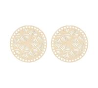 carotoe Panel de madera multiusos de forma ovalada con textura de granos naturales para diseños creativos, suministros ovalados redondos para manualidades