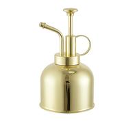 carotoe Regadera ergonómica de acero inoxidable resistente a la corrosión para balcón, jardín y plantas de interior, regadera portátil