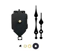 carotoe Reloj de pared de cuarzo, hora y minuto, segundo, kit de aguja, movimiento con pilas, para reparación, movimiento de cuarzo de repuesto, con péndulo y péndulo