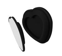 carotoe Soporte adhesivo para control remoto para pared, soporte en forma de corazón ABS para el hogar, estudio, almacenamiento de mesita de noche y áreas de escritorio, montaje remoto en pared