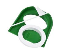 carotoe Taza de golf y bandera de golf, herramienta de entrenamiento de golf, tazas de práctica de regulación de agujeros de golf para oficina, garaje, patio, práctica de golf en interiores