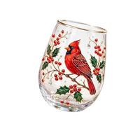 carotoe Taza de vidrio ornamental de 14 onzas de capacidad, funciona tanto para té caliente como para bebidas refrigeradas, taza de café de vidrio condensado