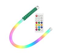 carotoe Tubo de luz LED de silicona de 1 metro de mano, colorido, flexible, portátil, para fiesta, camping, fotografía, decoración de boda