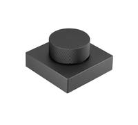 carotoe Vk01 - Perilla de escritorio de aluminio para control de volumen, teclado de movimiento silencioso, ajuste de volúmenes para juegos