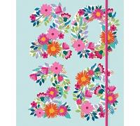 Carousel Worldwide, Agenda de bolsillo con números florales 2026