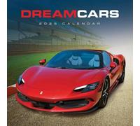 Carousel Worldwide, Dream Cars - Calendario de pared 2026 Wire-o