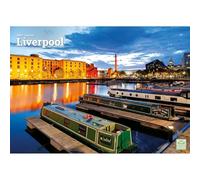 Carousel Worldwide Liverpool - Calendario de pared 2027, formato A4, calendario mensual de 12 meses, fotografía de Liverpool a todo color