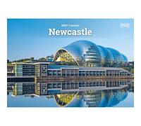 Carousel Worldwide Newcastle - Calendario de pared 2027, formato A5, calendario mensual de 12 meses, fotografía de Newcastle a todo color