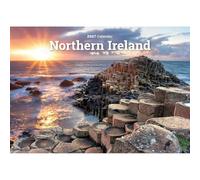 Carousel Worldwide Northern Ireland - Calendario de pared 2027, formato A5, calendario mensual de 12 meses, fotografía a todo color de Irlanda del Norte