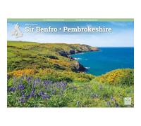 Carousel Worldwide Pembrokeshire - Calendario de pared 2027, formato A4, calendario mensual de 12 meses, fotografía de paisaje costero