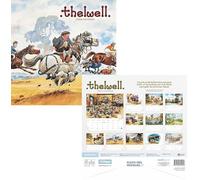 Carousel Worldwide, Thelwell - Calendario de pared 2026 Wire-o