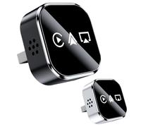Carp?ay inalámbrico: convertidora de medios inalámbrica, adaptador de TV automático, duplicación de pantalla para automóvil, dispositivo portátil de transmisión de películas para vehículos para e