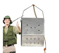 Carp Feeder, Fixed-Point Bottom Bait Dispenser, Lightweight Lure Box Holder, Easy-Release Feeding Nest for Lakes, Ponds, Crabbing, Fishing Gear, Outdoor Aquatic Activities