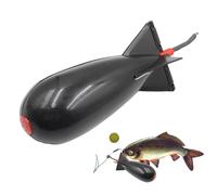 Carp Fishing Rocket Feeder, Fishing Spomb Rocket Shape Spod Fishings Feeders, Float Lure Bait Holder Pellet, Float Lure Bait Holder Container, Spomb Pellet Feeders For Position Fishiing Accessories