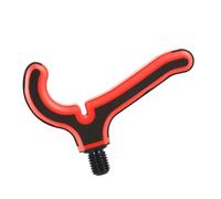 Carp Fishing Rodd - Nylon TPR Rodd Rest Head | 3/8 Thread Fishing Grip Holder | Coarse Rod Butt Support Stand | Adjustable Stable Positioning | Secure Carp Angling Accessory For Lake River Pond