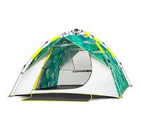 Carpa 3-4 Persona Domo en Espeso Protector Solar Impermeable al Aire Aqiong