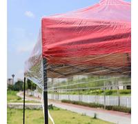 Carpa 3x3, impermeable, estable, resistente al invierno, doble techo transparente, protector de repuesto, pabellón con techo fijo, para exteriores, protección contra la lluvia, funda de repuesto
