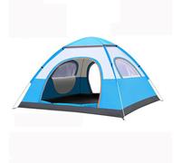 Carpa Camping Pop Up 3-4 Personas, Montaje Rápido En 2 Segundos Impermeable Protección UV Portátil for Familiar Senderismo Playa