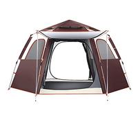 Carpa de Aguja, Carpas portátiles Resistentes al Agua, para Caminar para Acampar al Aire Libre, Gran Espacio para 3-4 Personas, 240 &; 210 y; 140 cm