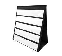 Carpa de bolsillo para escritorio, para tira de oraciones, calendario, tiras de oraciones de escritorio, soporte de archivos con tarjetas, soporte de escritorio para aula, tienda de campaña