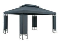 Carpa de jardín ELDA cenador exterior 3x4m Antracita
