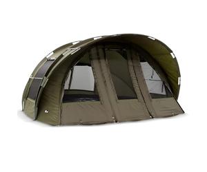 Carpa de pesca Lucx® Leopard XXL Bivvy para 2, 3 o 4 personas, tienda de pesca para 2, 3 o 4 personas, carpa de pesca con cúpula de 10.000 mm