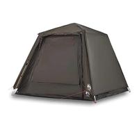 Carpa de pesca para 4 personas, marco marrón Quick Release - Poliéster 190T con revestimiento de poliuretano, impermeable y duradero para camping, jardín y exterior