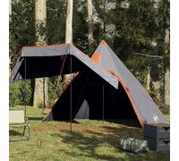 Carpa de senderismo Tipi, tienda de campaña para 5 personas, gris, impermeable, para trekking, familias, viajes, festivales, exteriores