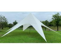 Carpa en Forma de Estrella Ø10 Metros con un Área Cubierta de 15 m² aprox.