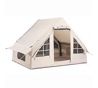 Carpa inflable para exteriores, carpa de tela Oxford totalmente automática, carpa para acampar de gran tamaño a prueba de lluvia, adecuada para 4-6 personas, carpa de aire para 4 estaciones ( 157.6 in)
