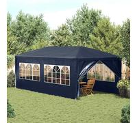 Carpa para fiestas azul 3x6 m