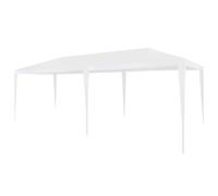 vidaXL Carpa para Celebraciones PE Blanca 3x6 m Pabellones Cenadores Jardín