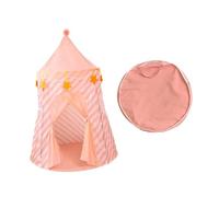 ＡＷＨＡＯ Carpa para Niños, Castillo, Tipi, Regalo de Cumpleaños, Casa de Juegos Plegable, Castillo para Niños, Carpa de Juegos para Parques, Guarderías, Rosa