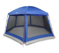 Carpa para Piscina con Paredes Desmontables, Azul, 618x532 cm, Poliéster
