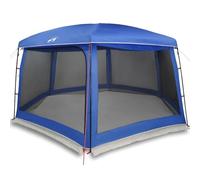 Carpa para Piscina con Paredes Desmontables, Azul, 618x532 cm, Poliéster