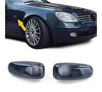 Carparts-Online 28532SET - Intermitentes laterales, color negro ahumado