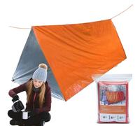Carpas de supervivencia y refugios, juego de tienda de supervivencia para camping, impermeable, ligero, resistente al viento, cálido para senderismo, montañismo, camping