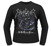 EMPEROR - IN THE NIGHTSIDE ECLIPSE BLACK Long Sleeve Shirt Large