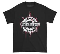 Carpathian Forest T Shirt Likeim Band Logo Negro Metal Nuevo Oficial De Los Size L