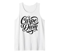 Carpe Diem aprovecha el día Idioma Latino Camiseta sin Mangas