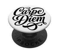 Carpe Diem aprovecha el día Idioma Latino PopSockets PopGrip Adhesivo