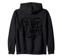 Carpe Diem aprovecha el día Idioma Latino Sudadera con Capucha