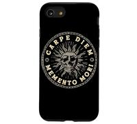 Carpe Diem Memento Mori Aprovecha la Vida Diurna Yin Yang Carcasa para iPhone SE (2020) / 7/8