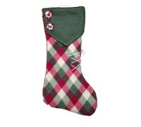 Carpe Diem Shop Calcetín vacío escocés lana 36 cm Befana Epifanía calcetines hempty Stocking Epiphany