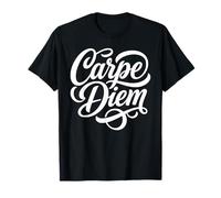 Carpe Diem Sieze el día Frase Latina Camiseta